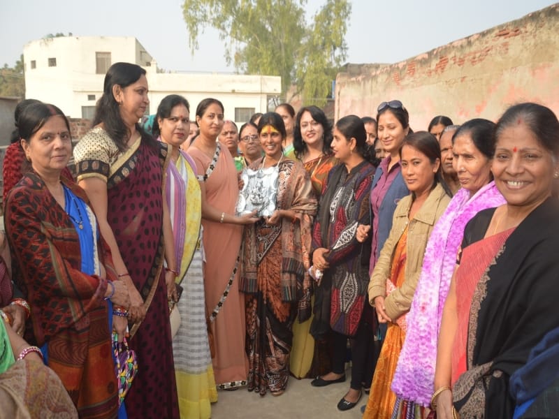 bjp woman wing will work on booth