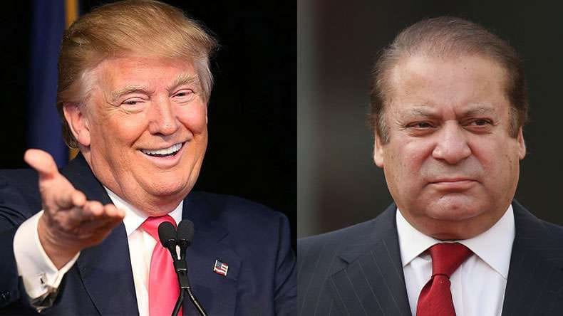 Donald Trump praised the curry Nawaj Sharif, Pakistan told the "country of intelligent people"