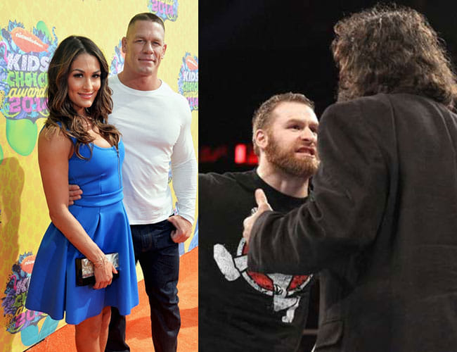 Mick Foley Looses His Fake Tooth Screaming At Sami Zayn
