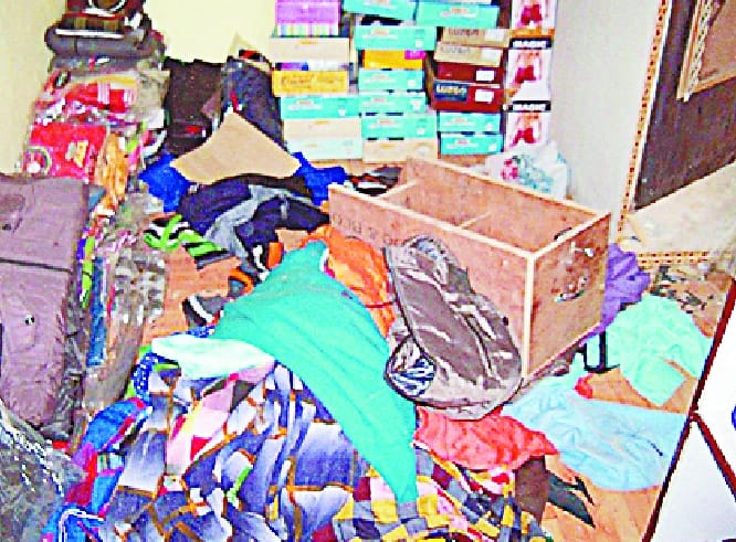 Theft in two stores