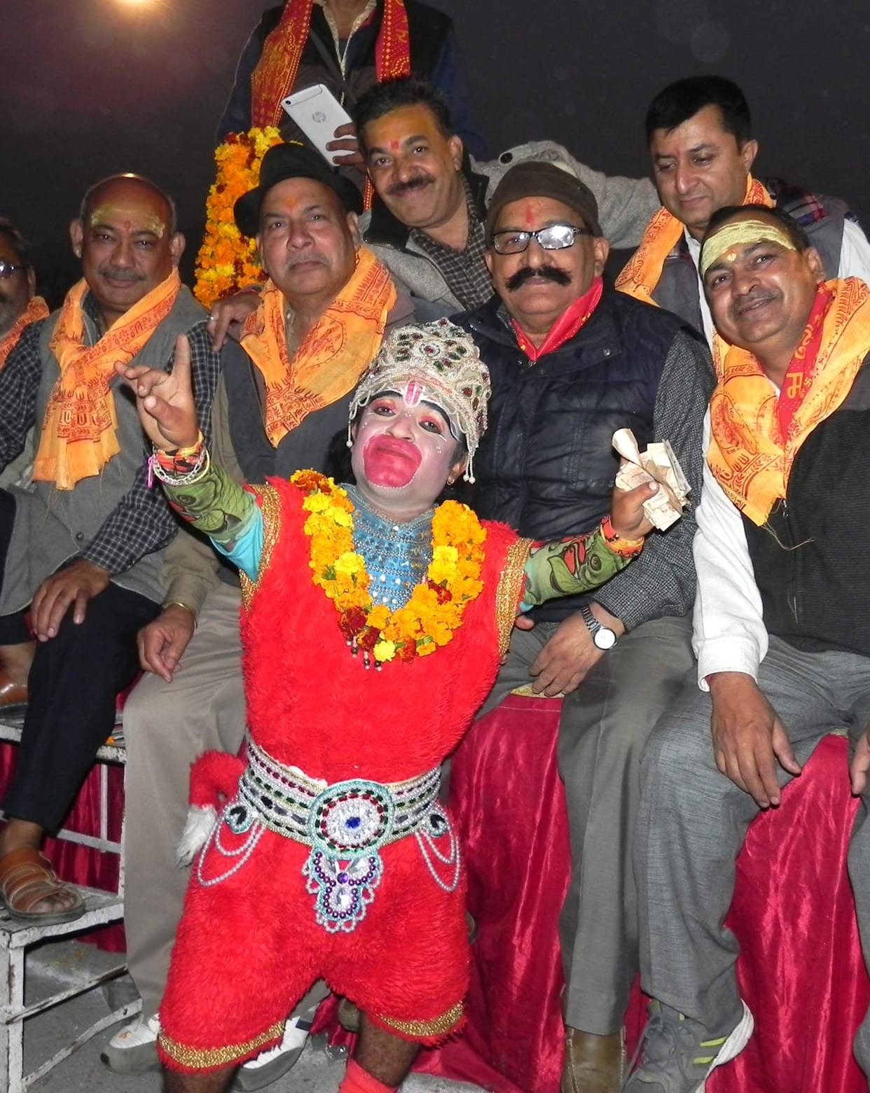  Baba came out with the procession of faith