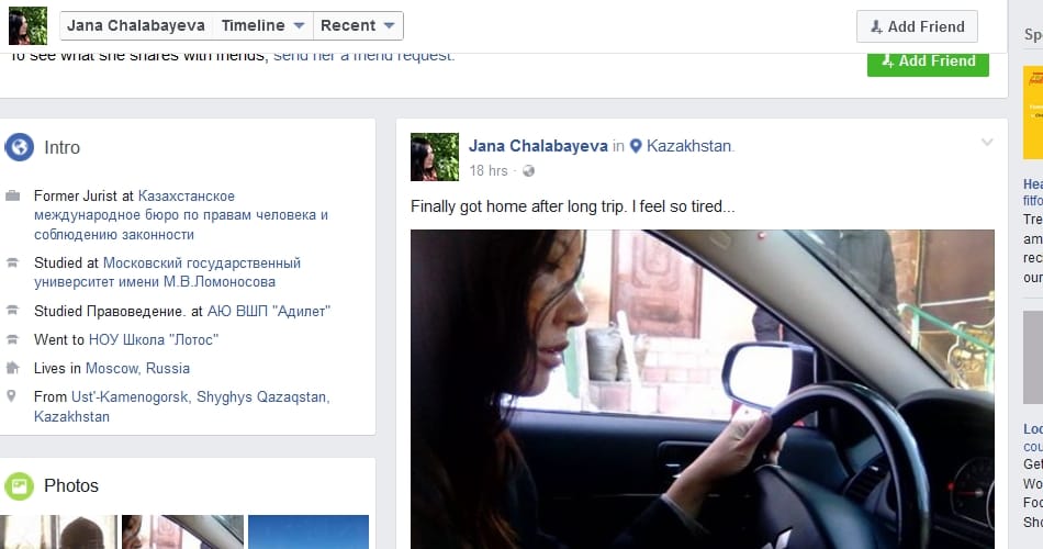 kazakhstan girl zahna told reason of breakup with tinu vaya facebook status