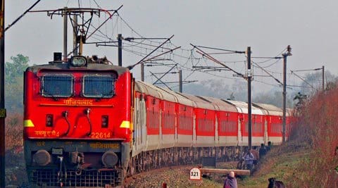 trolley crashed after hit by rajdhani express 