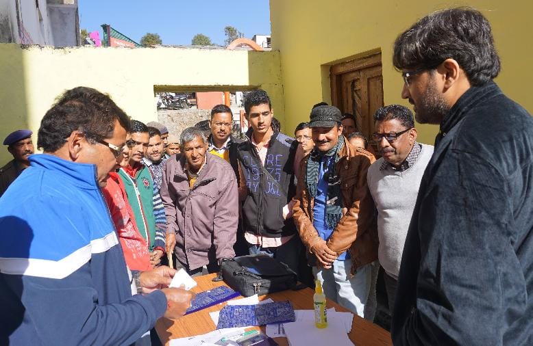 DM saw divyanga camp 
