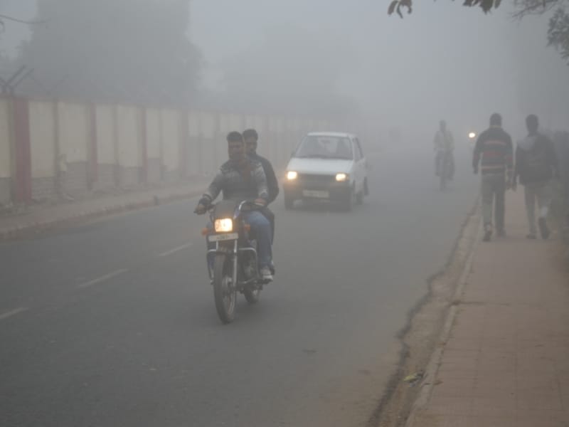 temperature down in mathura
