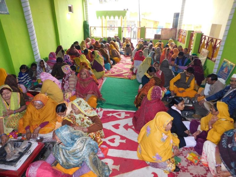 Gayatri Mahayagya drew crowds of pilgrims