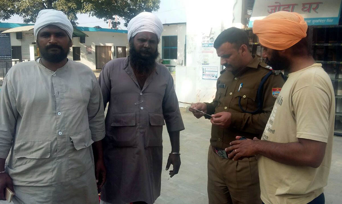 punjab police search campaign for terrorist in roorkee.
