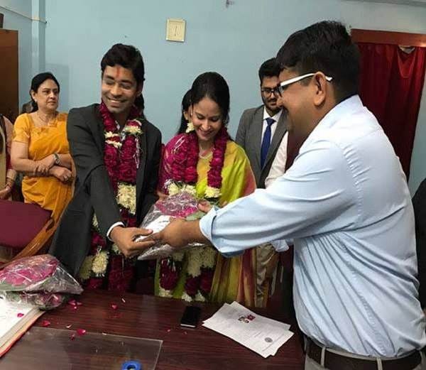 The marriage of the two IAS officers Rs.500
