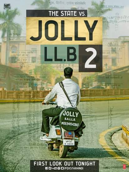 Jolly LLB-2 first poster out, akshay tweeted