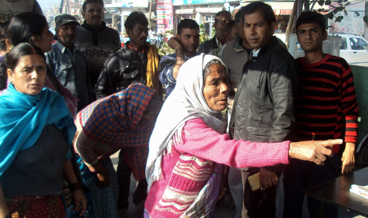 Violence broke out on beaten youth