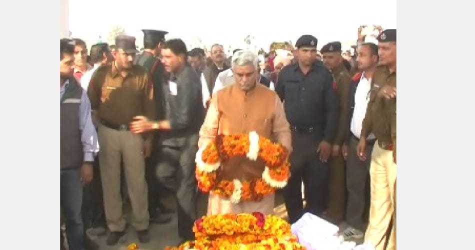 Martyr sanjeev funeral at jind haryana, mother statement