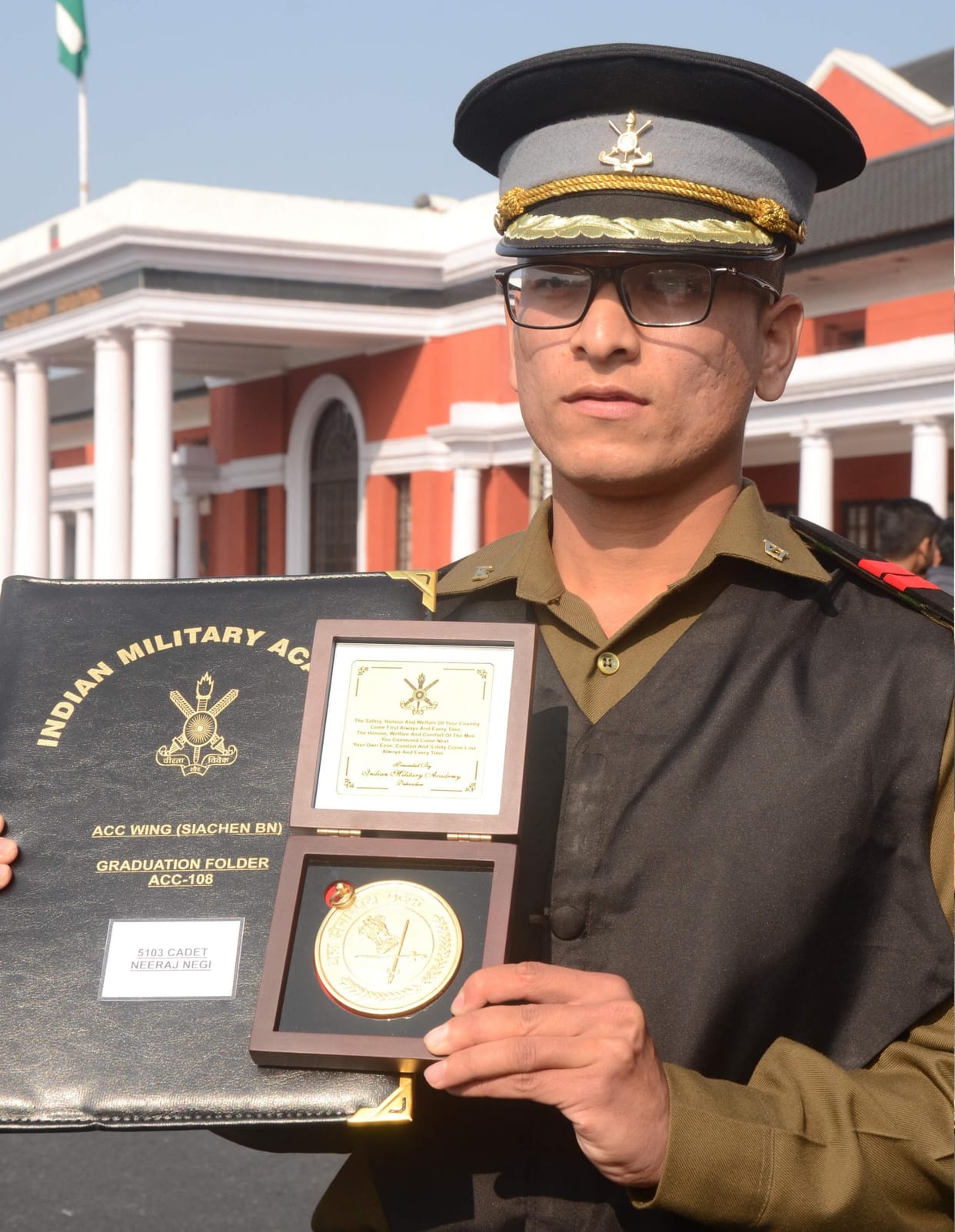 operator son will be officer in army.