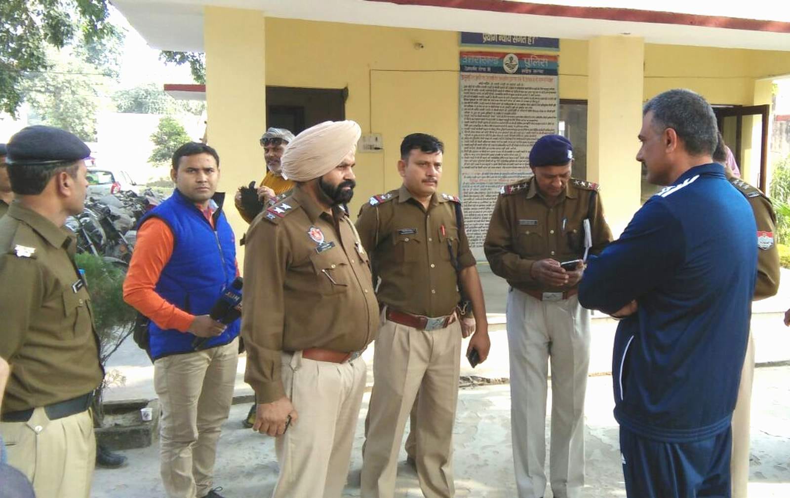 punjab police search campaign for terrorist in roorkee.