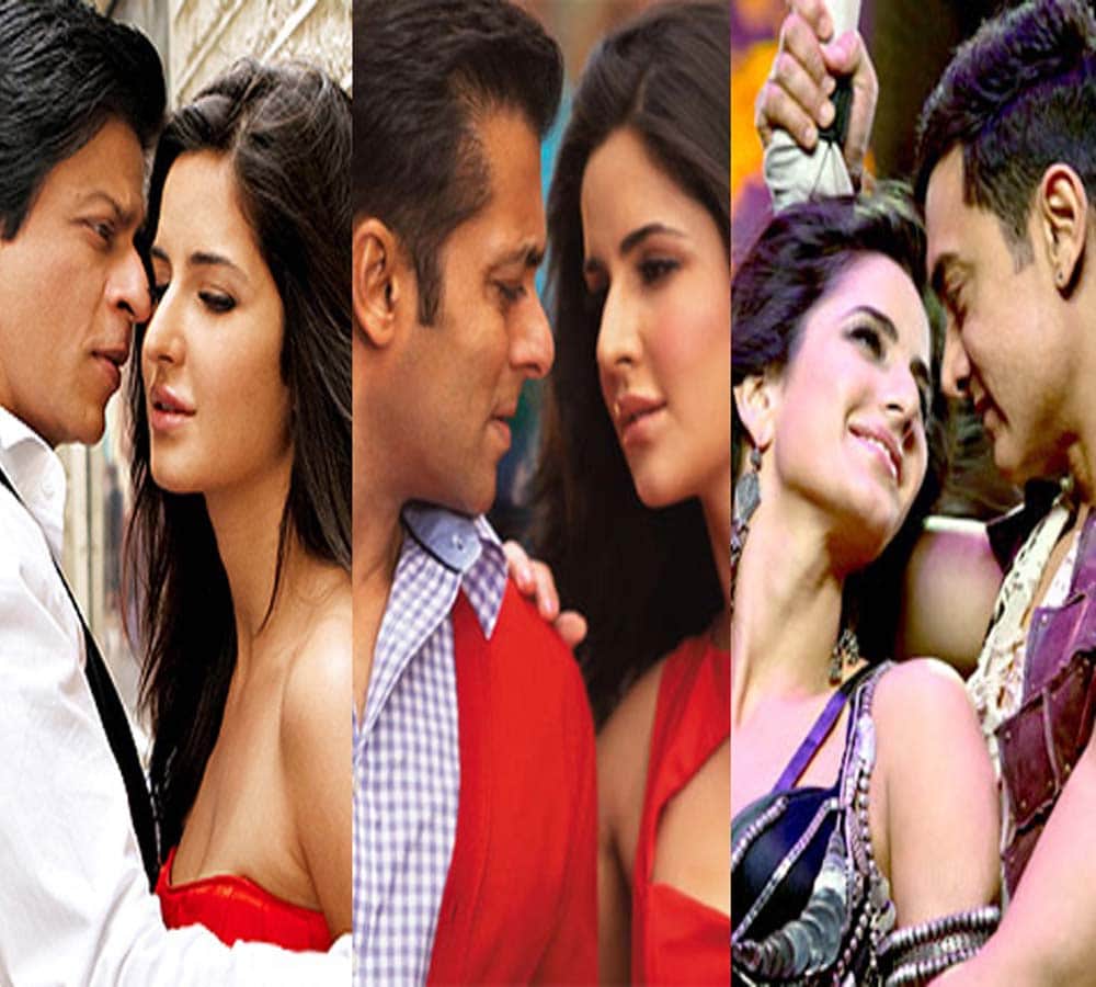 These actresses got lucky working with three Khans