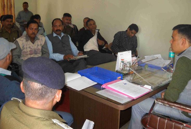 SDM meet with officials