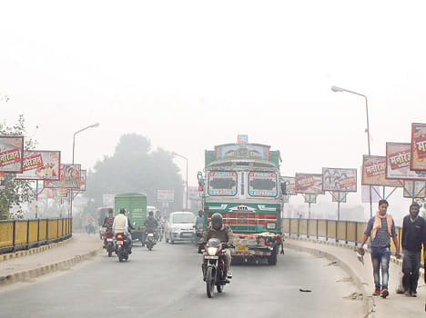 Fog havoc, was difficult journey
