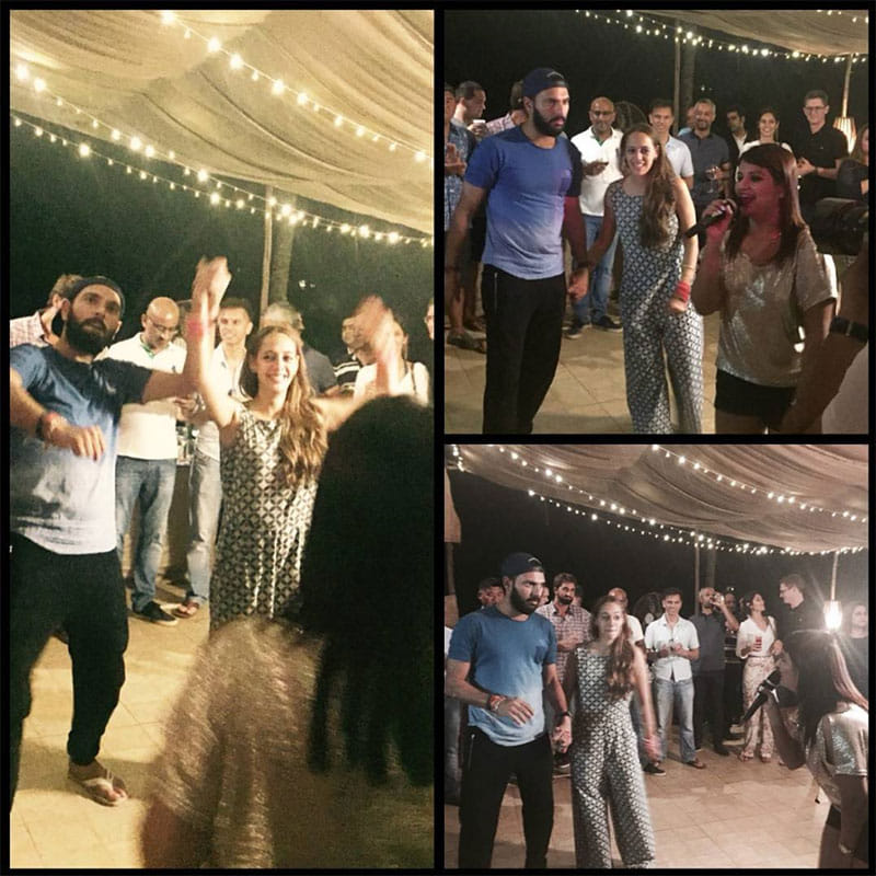 Yuvraj Hazel Reach Goa To Marry Again and Dhoni Sachin To Attend Wedding