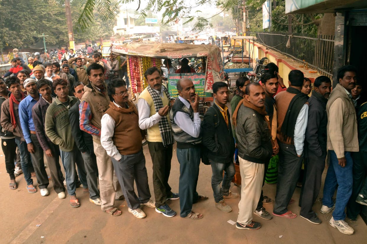 no cash in Atm in Lucknow.