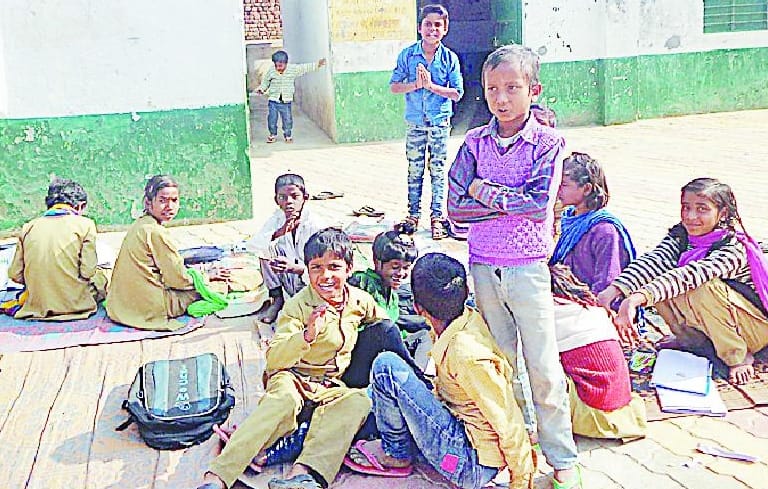 Desecrated School, helpless child, who studies how best