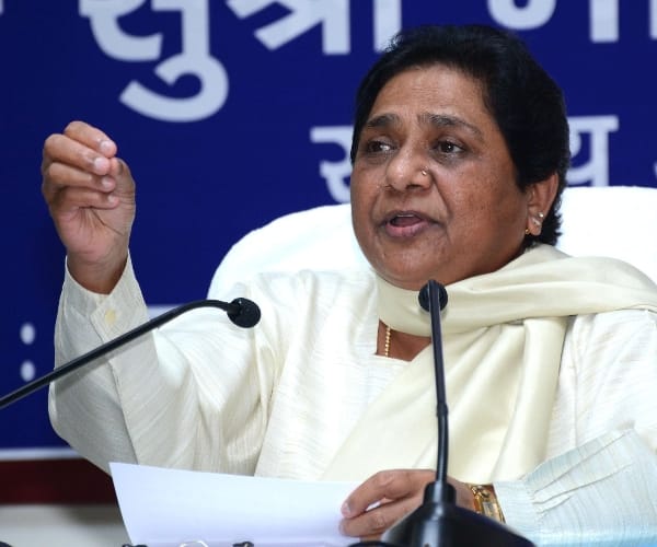mayawati reacts on prime minister modi rally.