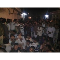 Dnori siege to the villagers of the Bank, jind news, protest, Allegation