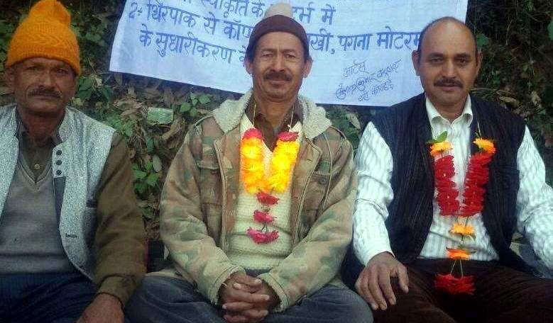 Temple sat on an indefinite fast in rural