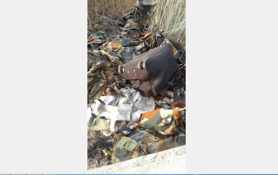 army uniform found near jammu pathankot highway