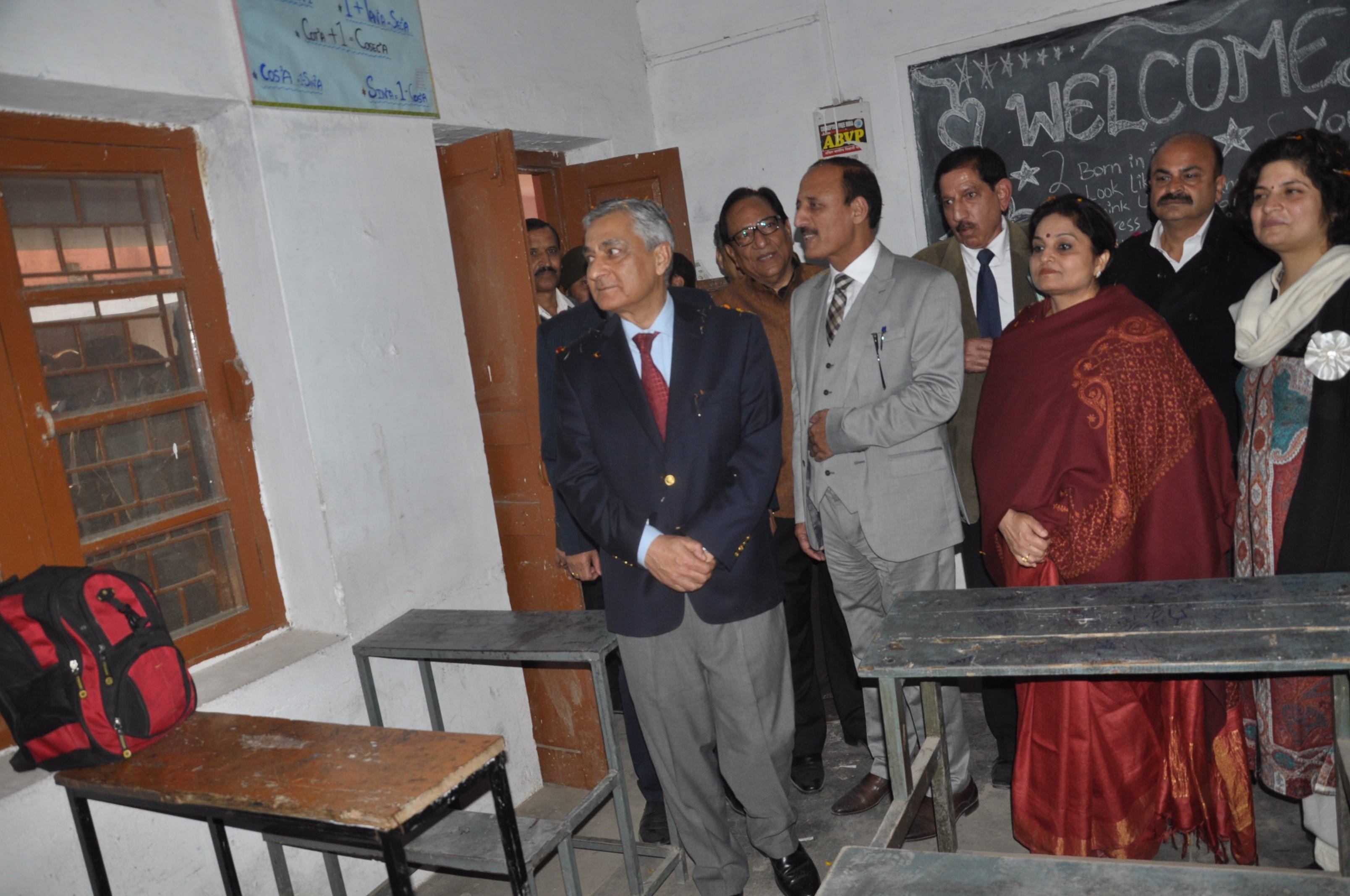 chief justice visited his school in jammu kashmir
