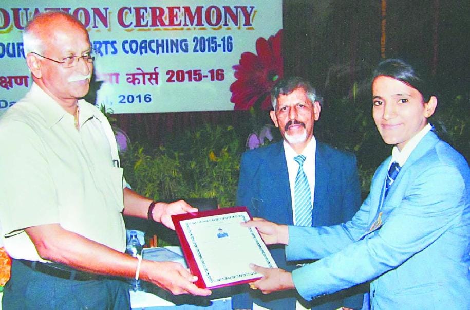 Asha became Banbasa National Volleyball Coach