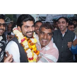 Election of Youth congress, Aanand Jaakhad, disstrict president, Hisar