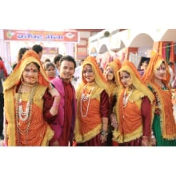 Deru ballad singing fastened on the northern coast of Brhmsrovr Sama, Kurukshetra