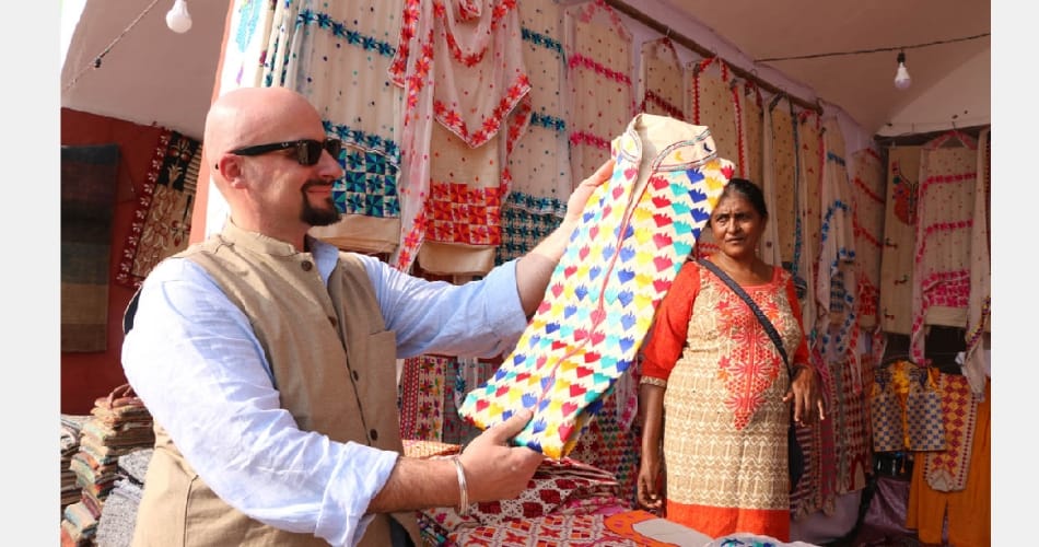 Notebandi effet in international geeta jayati fest craft mela at kurukshetra