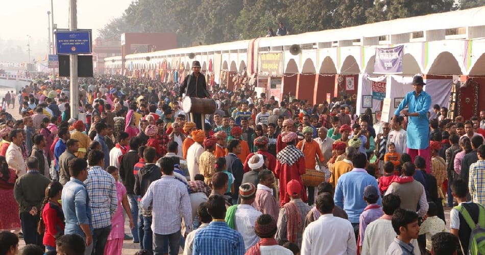 Notebandi effet in international geeta jayati fest craft mela at kurukshetra
