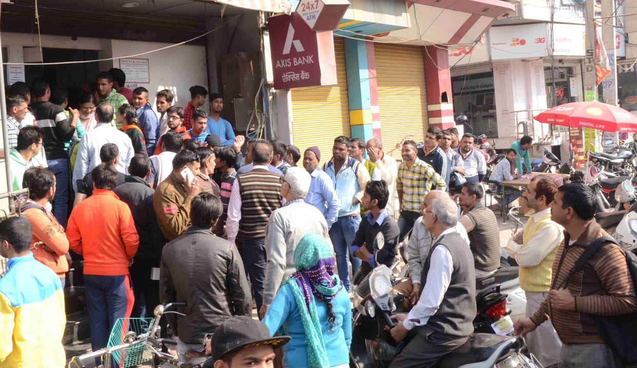 rupee, rohtak, haryana, money, exchange, bank, rohtak, haryana, bank, currency, police, atm, protest