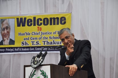 CJI told the story of his childhood in jammu