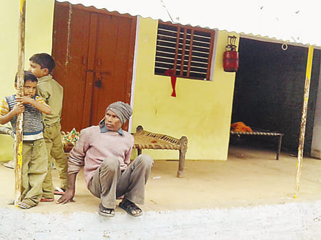 Farmer died due to cold