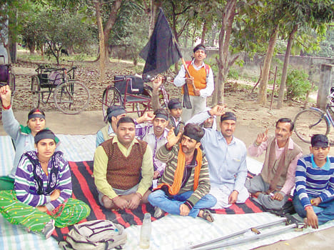 World Disabled Day observed as Black Day