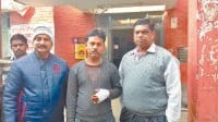 loot, crime, jain temple, injured, police, ambala