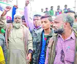 Lucknow-Bahraich highway jam