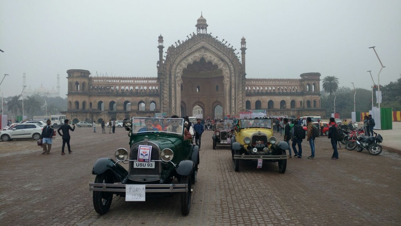  vintage car rally.