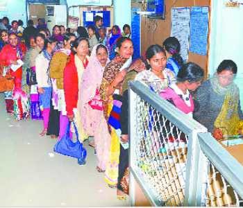 Bank account holders was cry
