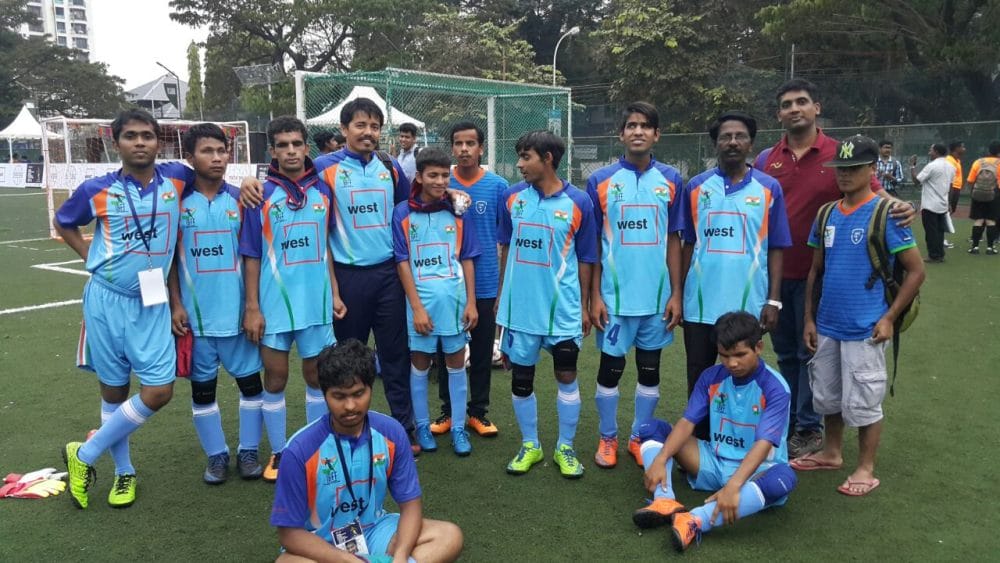 NIVH blind students enter in indian football team