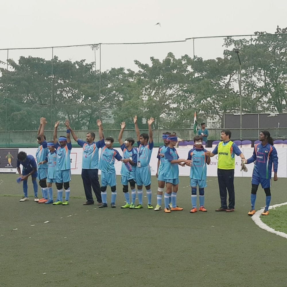 NIVH blind students enter in indian football team