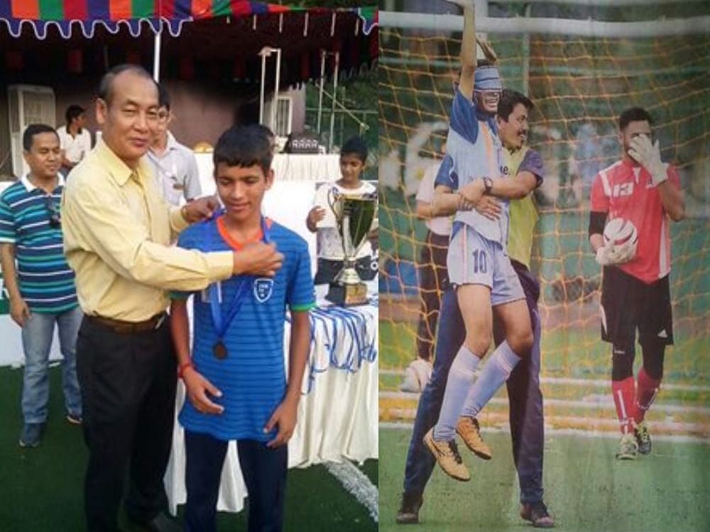 NIVH blind students enter in indian football team