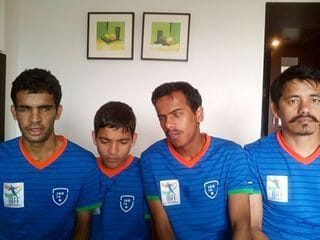NIVH blind students enter in indian football team