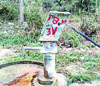 1266 hand pumps given contaminated water 