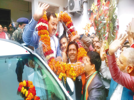 Kamal Anand Prakash, former MLA now Kilaange