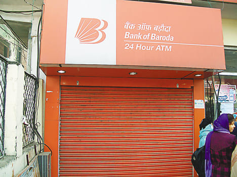 Banks closed, ATM locks upset