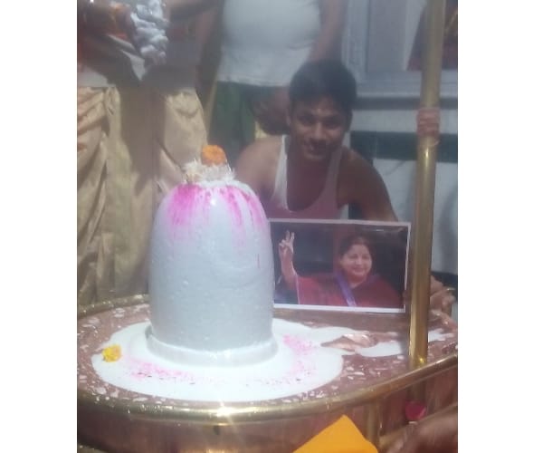prayers for tamil nadu chief minister jayalalitha.