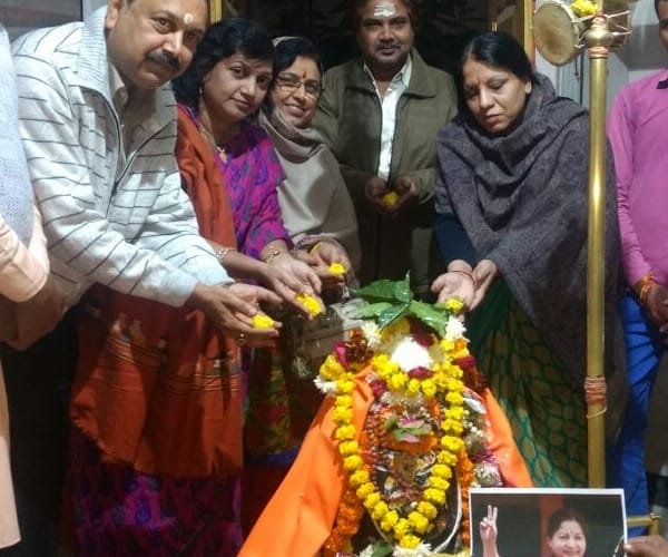 prayers for tamil nadu chief minister jayalalitha.